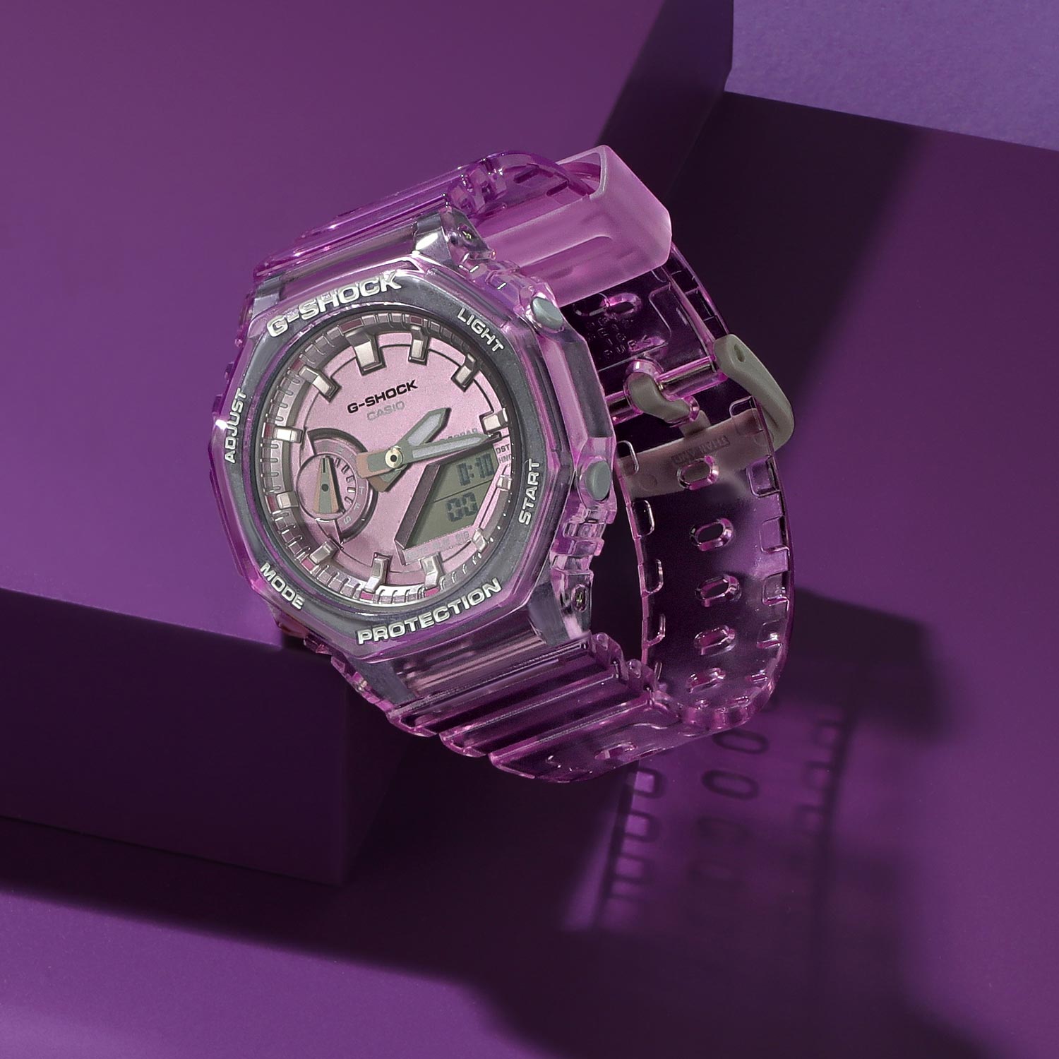Японские наручные часы Casio G-SHOCK GMA-S2100SK-4AER с хронографом