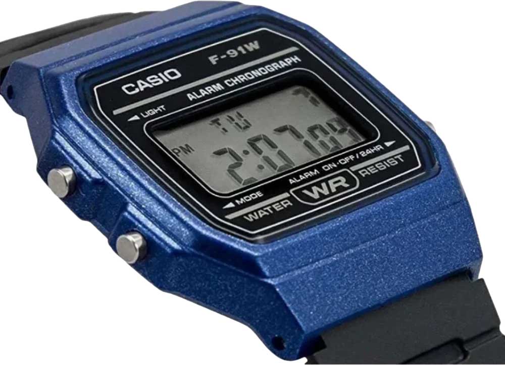 Японские наручные часы CASIO CASIO COLLECTION F-91WM-2A