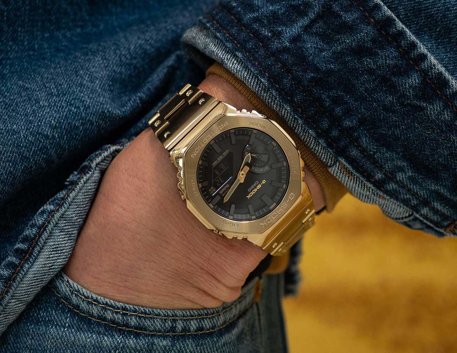 Японские наручные часы CASIO G-SHOCK GM-B2100GD-9A
