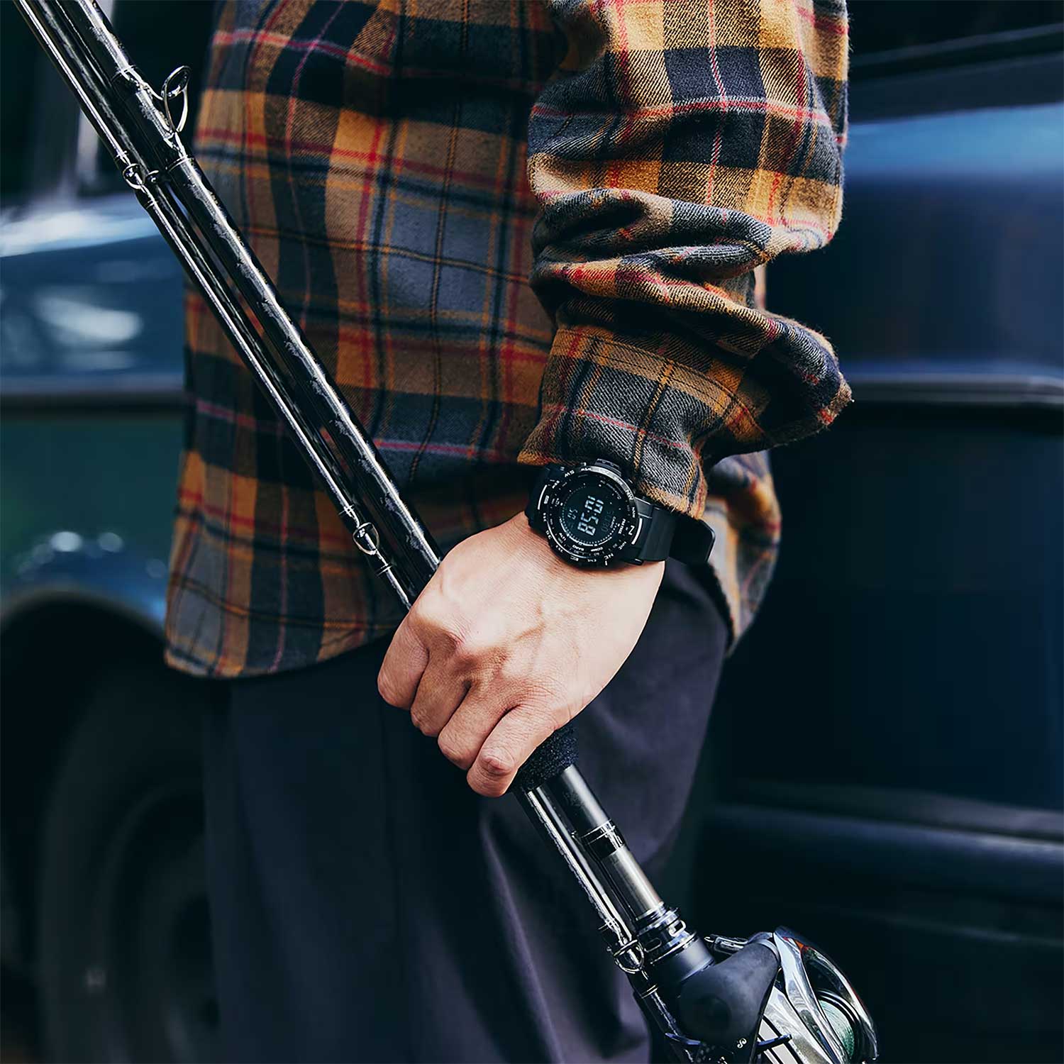 Японские наручные часы CASIO PRO TREK PRW-35Y-1B