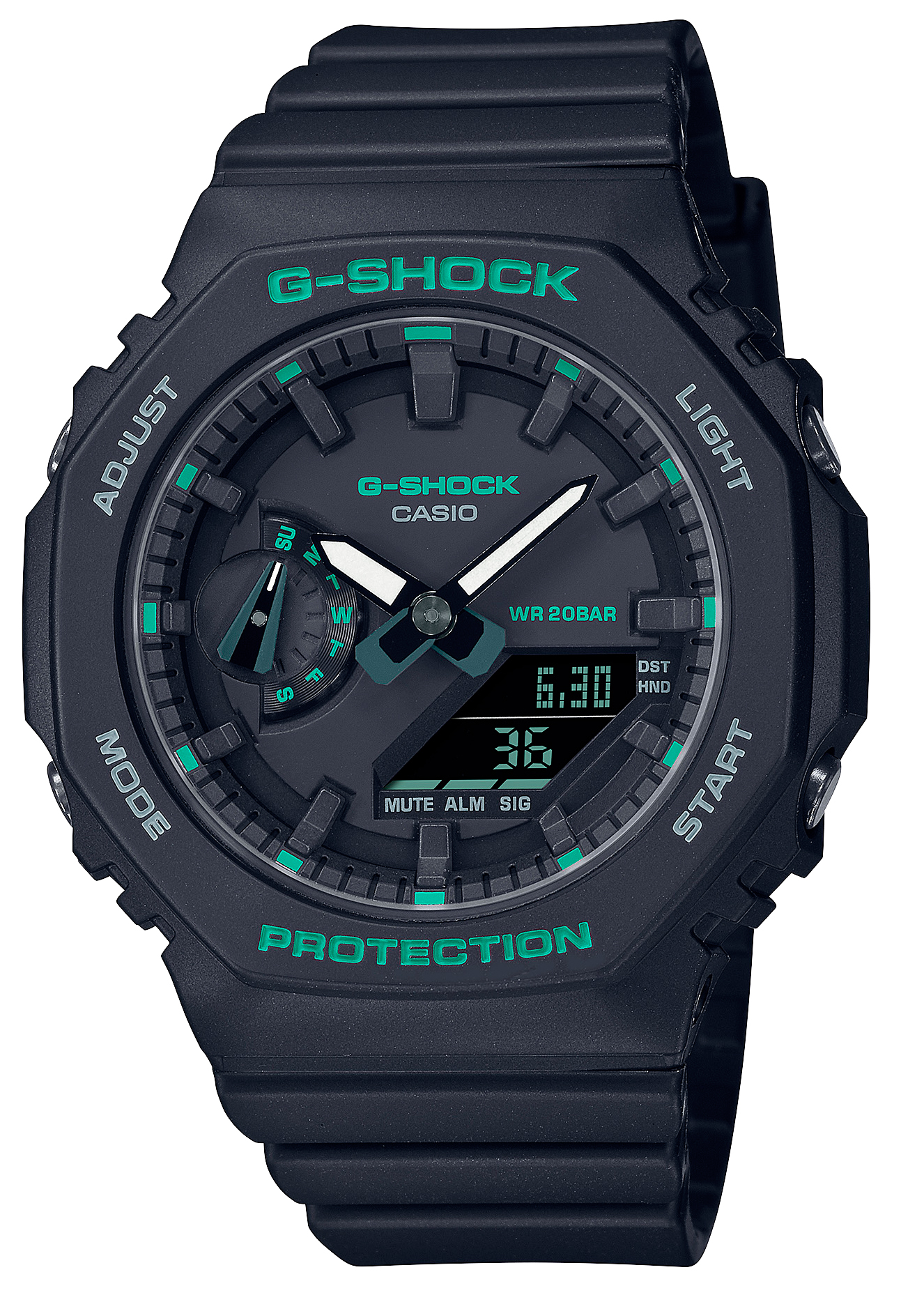 Японские наручные часы CASIO G-SHOCK GMA-S2100GA-1A
