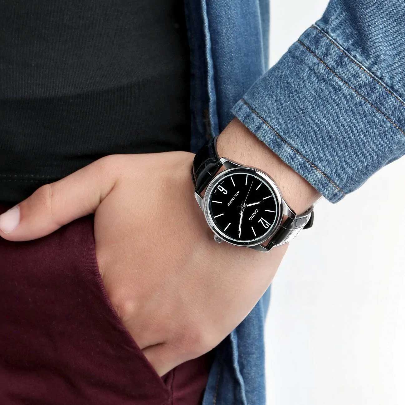 Японские наручные часы CASIO CASIO COLLECTION MTP-V005L-1B