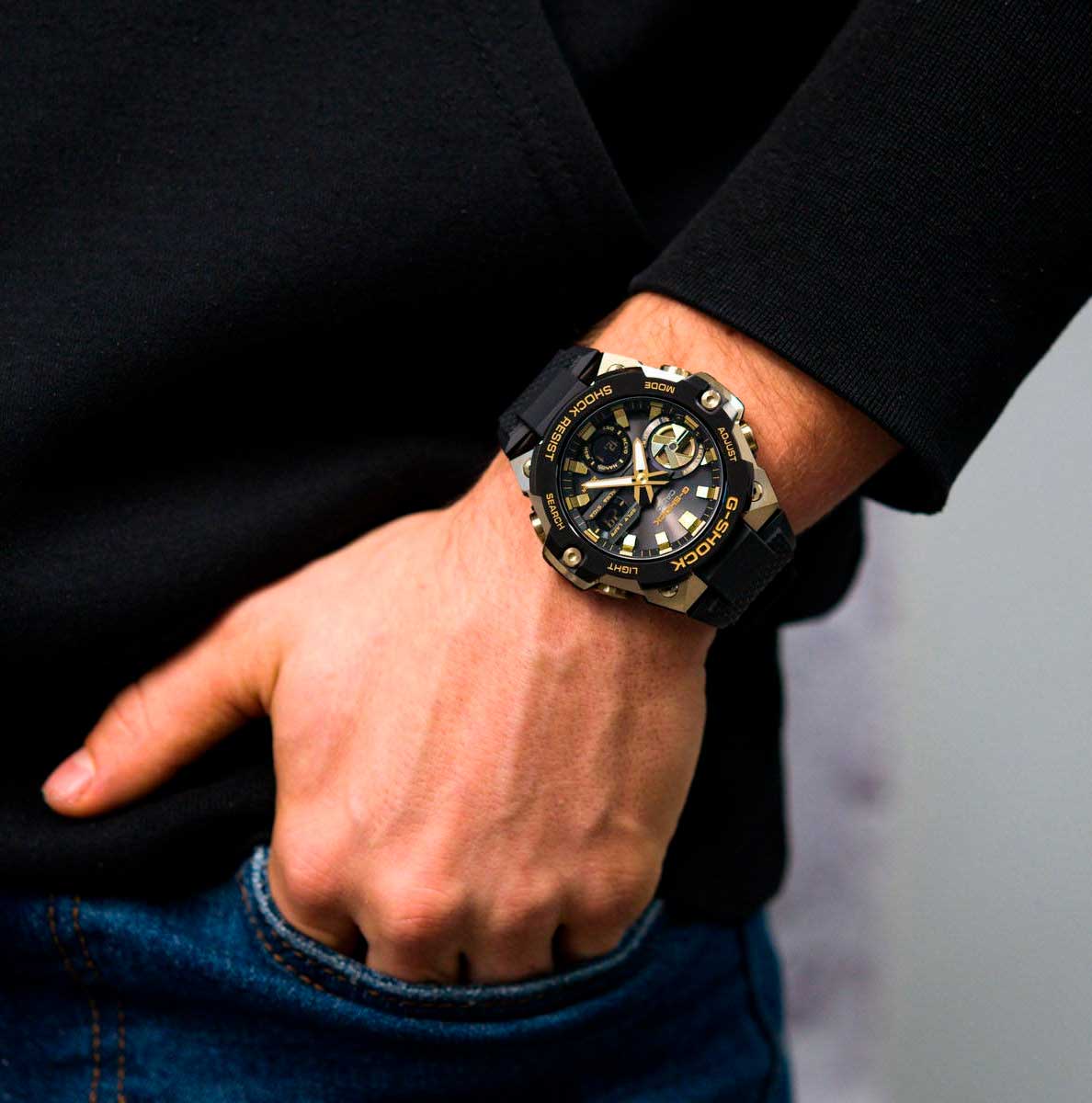 Японские наручные часы CASIO G-SHOCK GST-B400GB-1A9