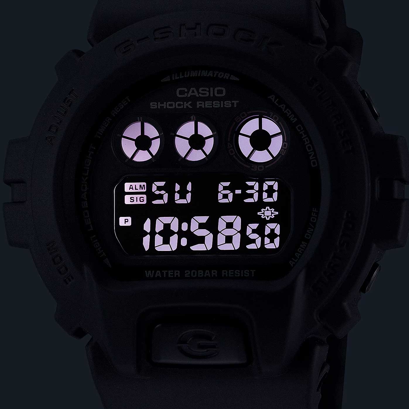 Японские наручные часы CASIO G-SHOCK DW-6900UMS-1