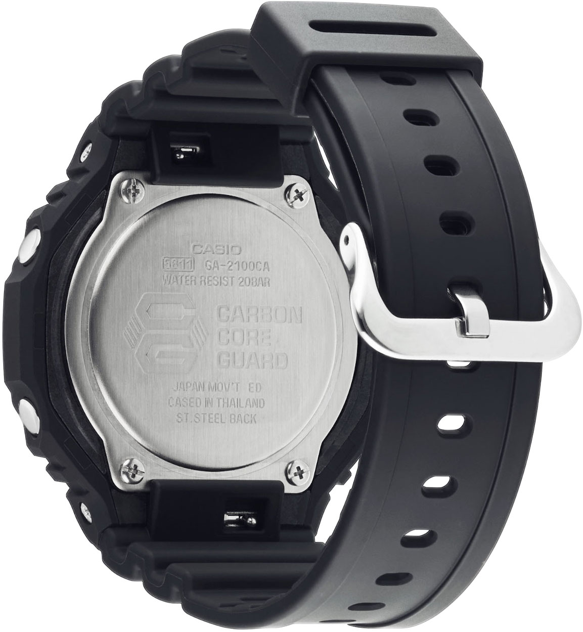 Японские наручные часы Casio G-SHOCK GA-2100-1A2ER с хронографом