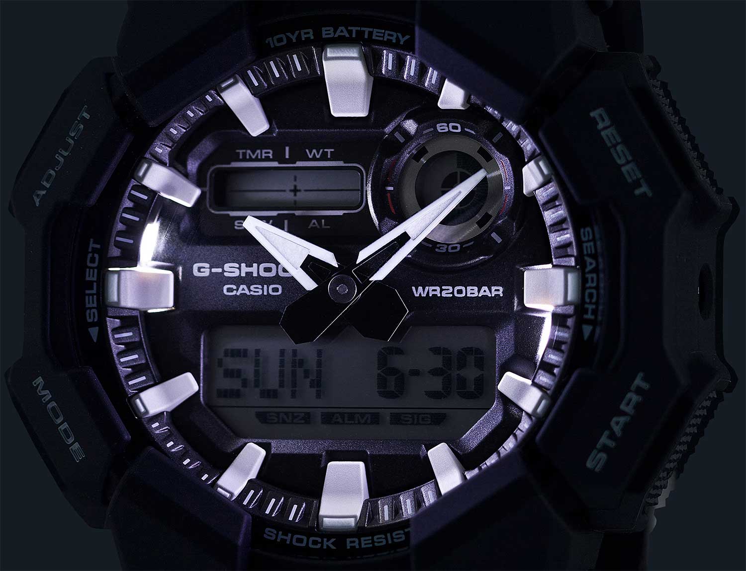 Японские наручные часы CASIO G-SHOCK GA-010-1A