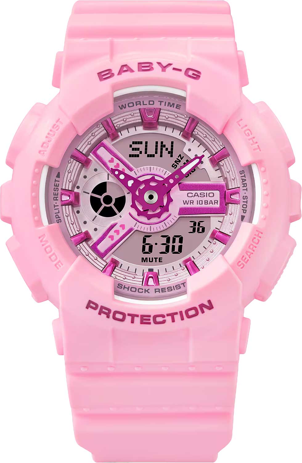 Японские наручные часы CASIO BABY-G BA-110YK-4A