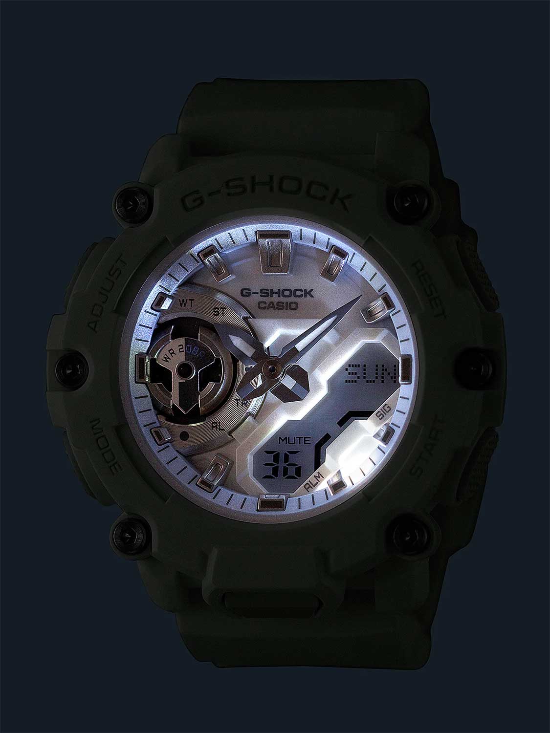 Японские наручные часы Casio G-SHOCK GMA-S2200M-4A с хронографом