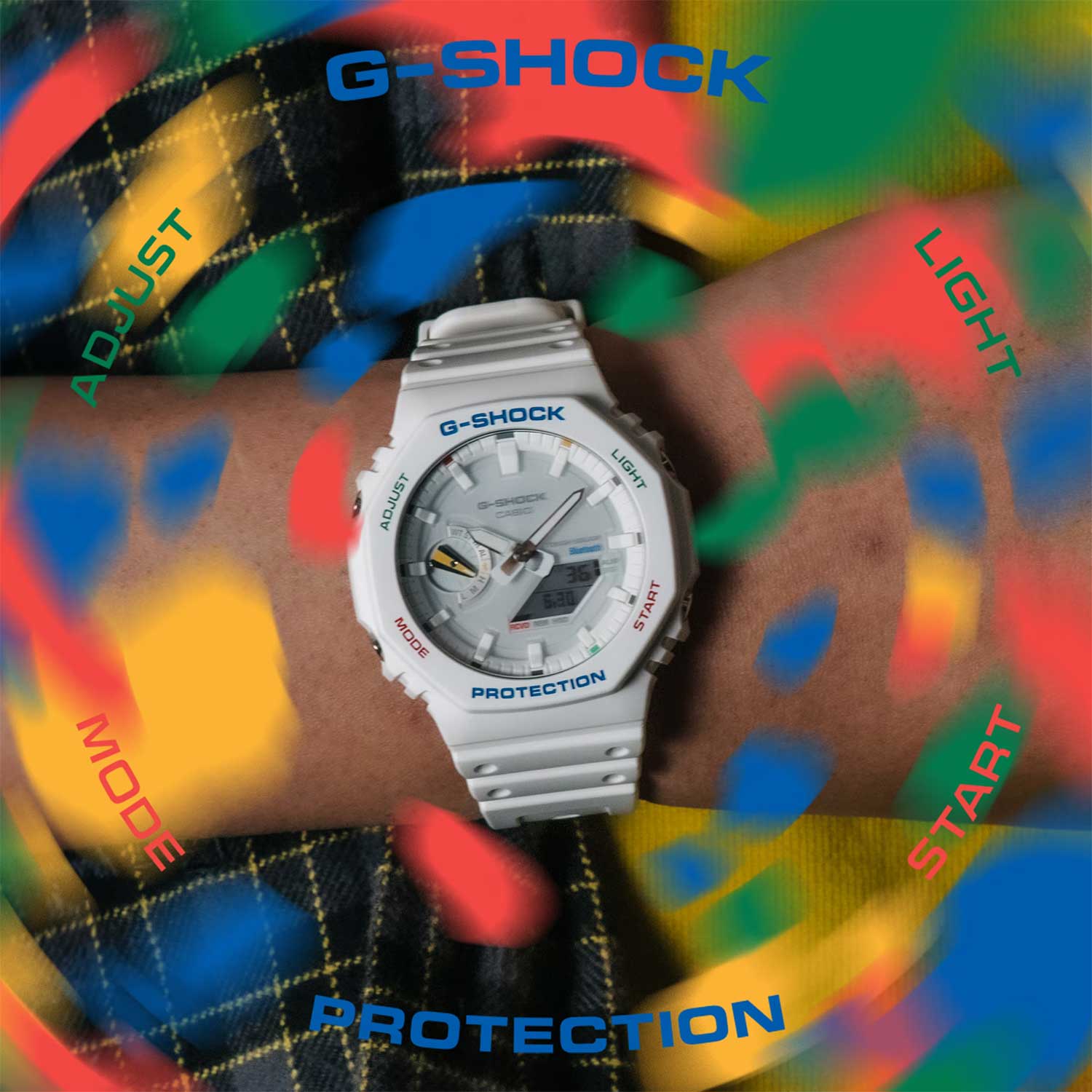 Японские наручные часы CASIO G-SHOCK GA-B2100FC-7A