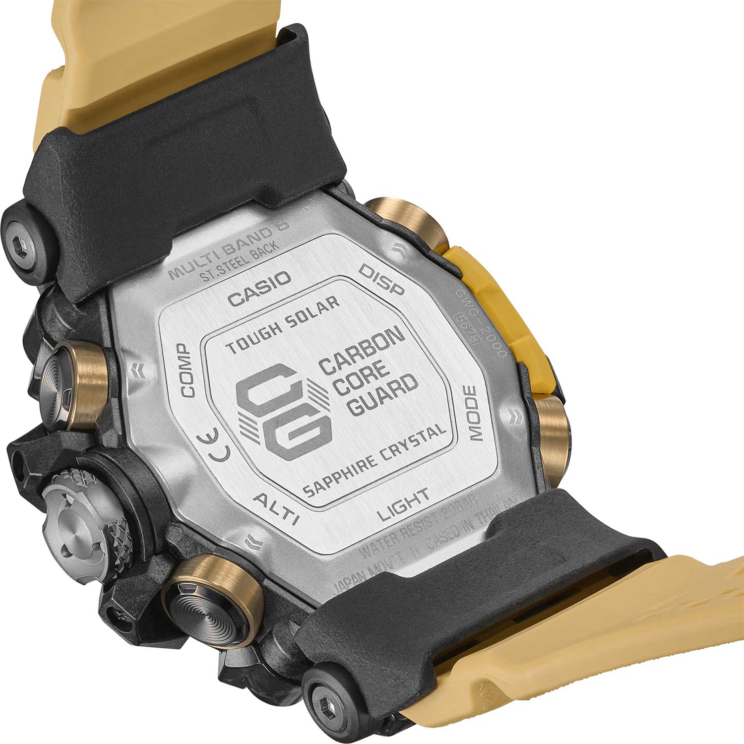Японские наручные часы Casio G-SHOCK GWG-2000-1A5ER с хронографом
