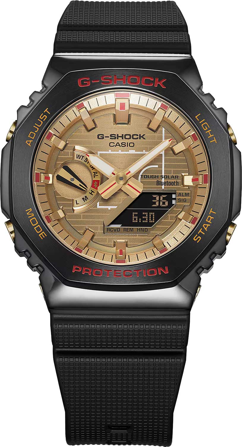 Японские наручные часы CASIO G-SHOCK GBM-2100RH-1A