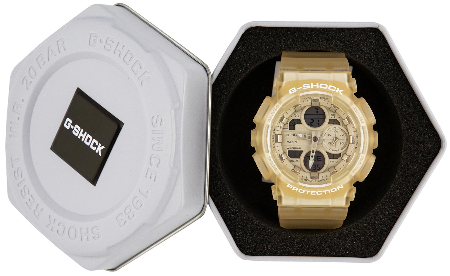 Японские наручные часы Casio G-SHOCK GMA-S140NC-7AER с хронографом
