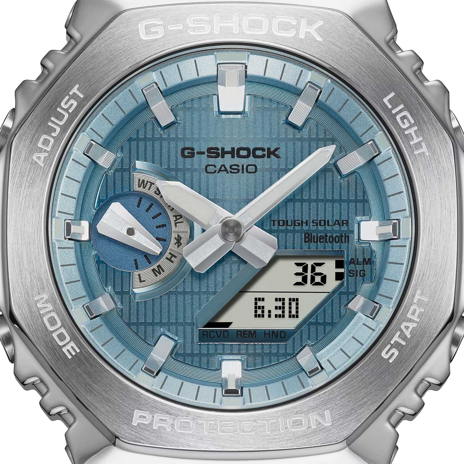 Японские наручные часы CASIO G-SHOCK GBM-2100A-1A2