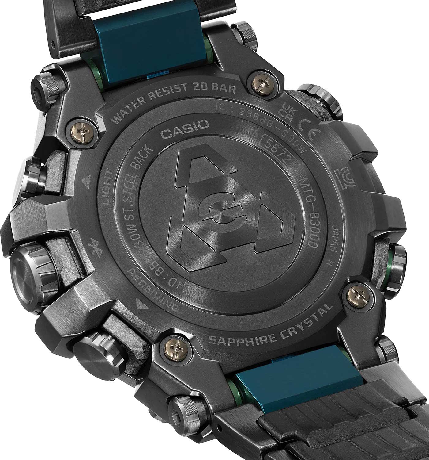 Японские наручные часы Casio G-SHOCK MTG-B3000BD-1A2ER с хронографом