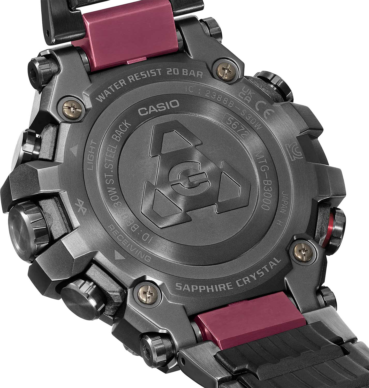Японские наручные часы Casio G-SHOCK MTG-B3000BD-1AER с хронографом