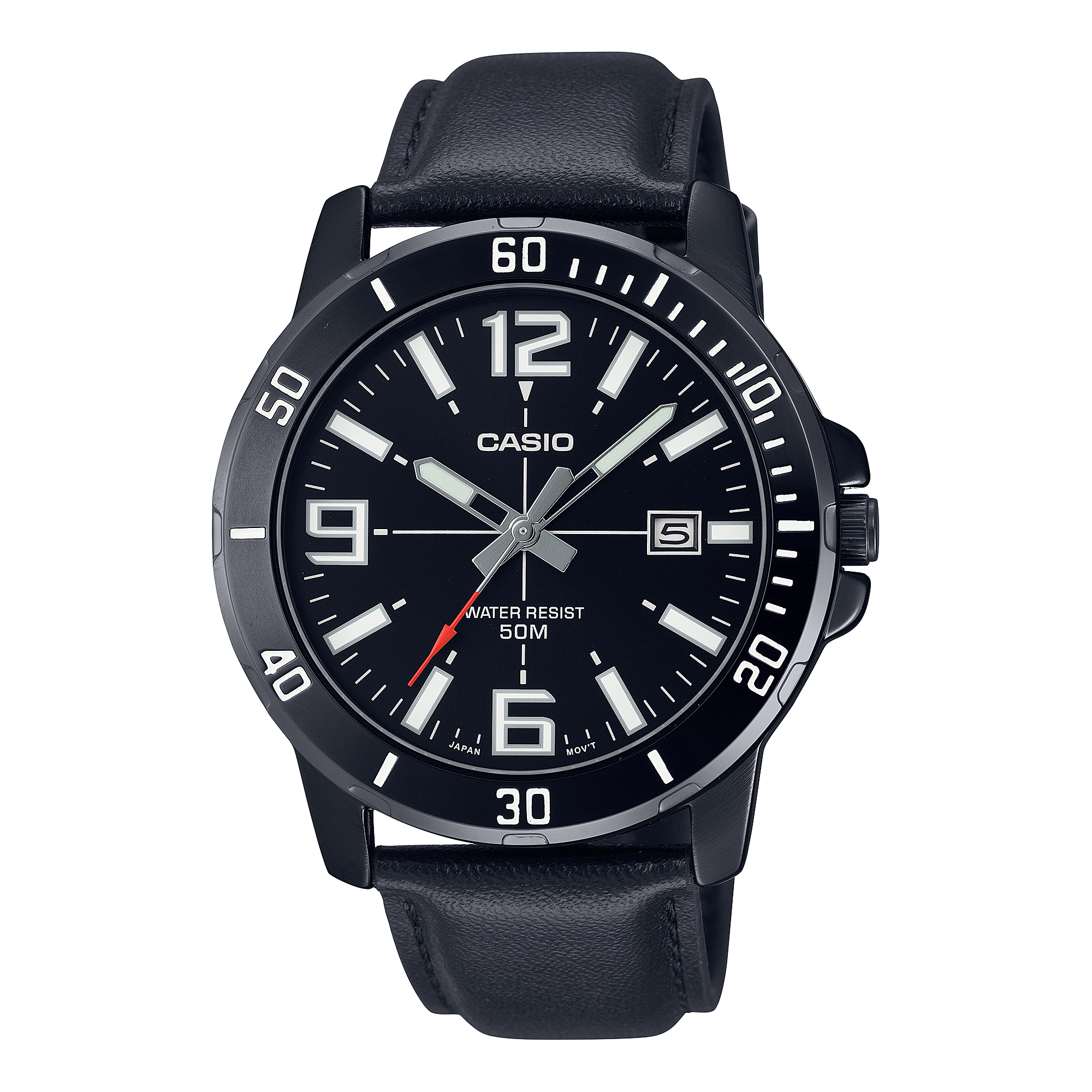 Японские наручные часы CASIO CASIO COLLECTION MTP-VD01BL-1B