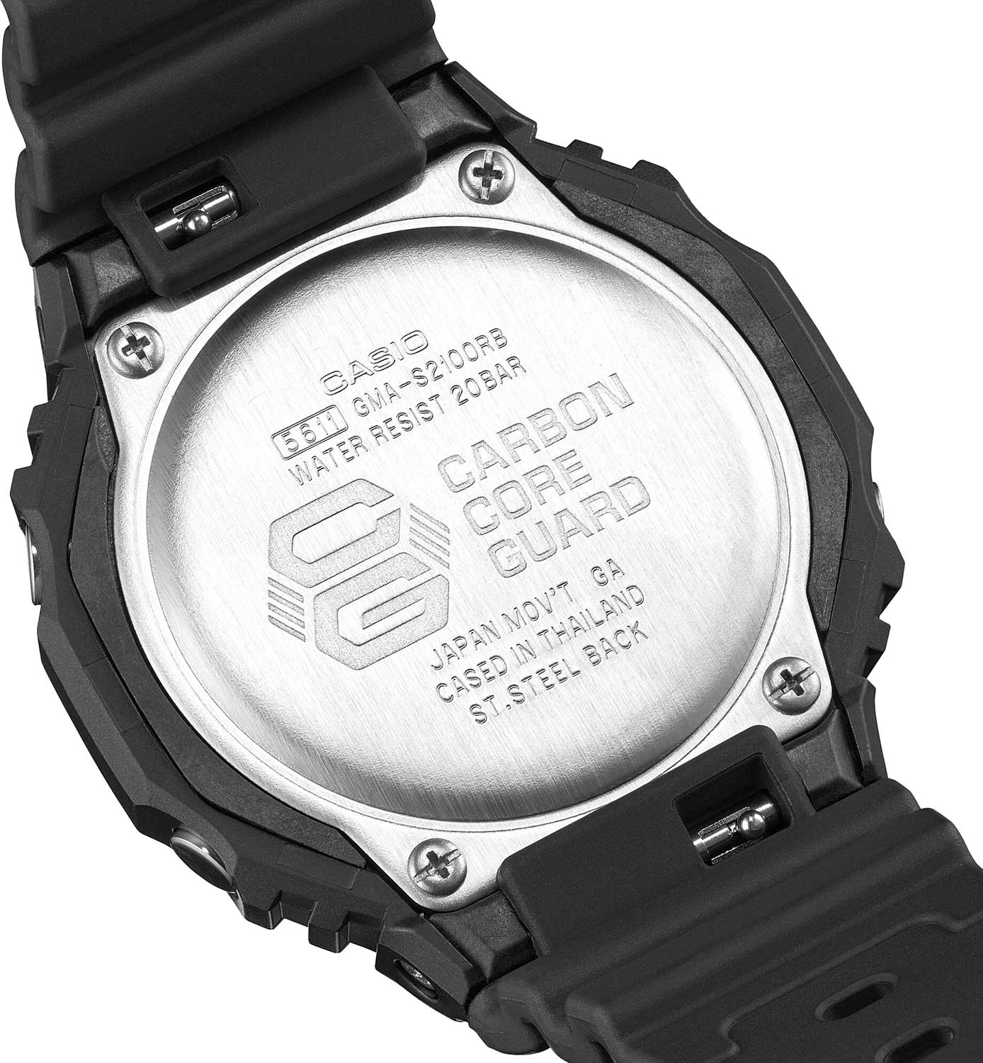 Японские наручные часы CASIO G-SHOCK GMA-S2100RB-1A