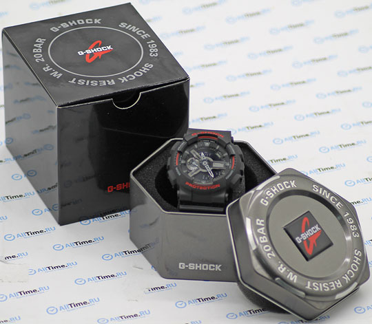 Японские наручные часы CASIO G-SHOCK GA-110HR-1A