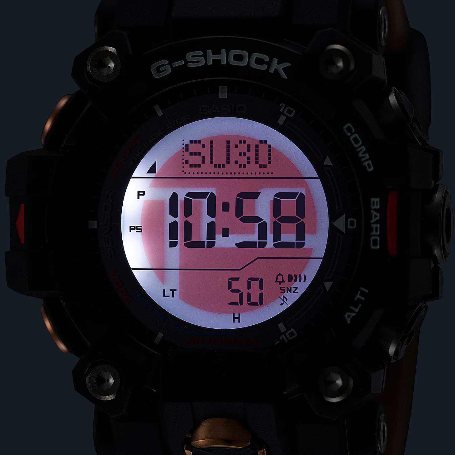 Японские наручные часы Casio G-SHOCK GW-9500TLC-1 с хронографом