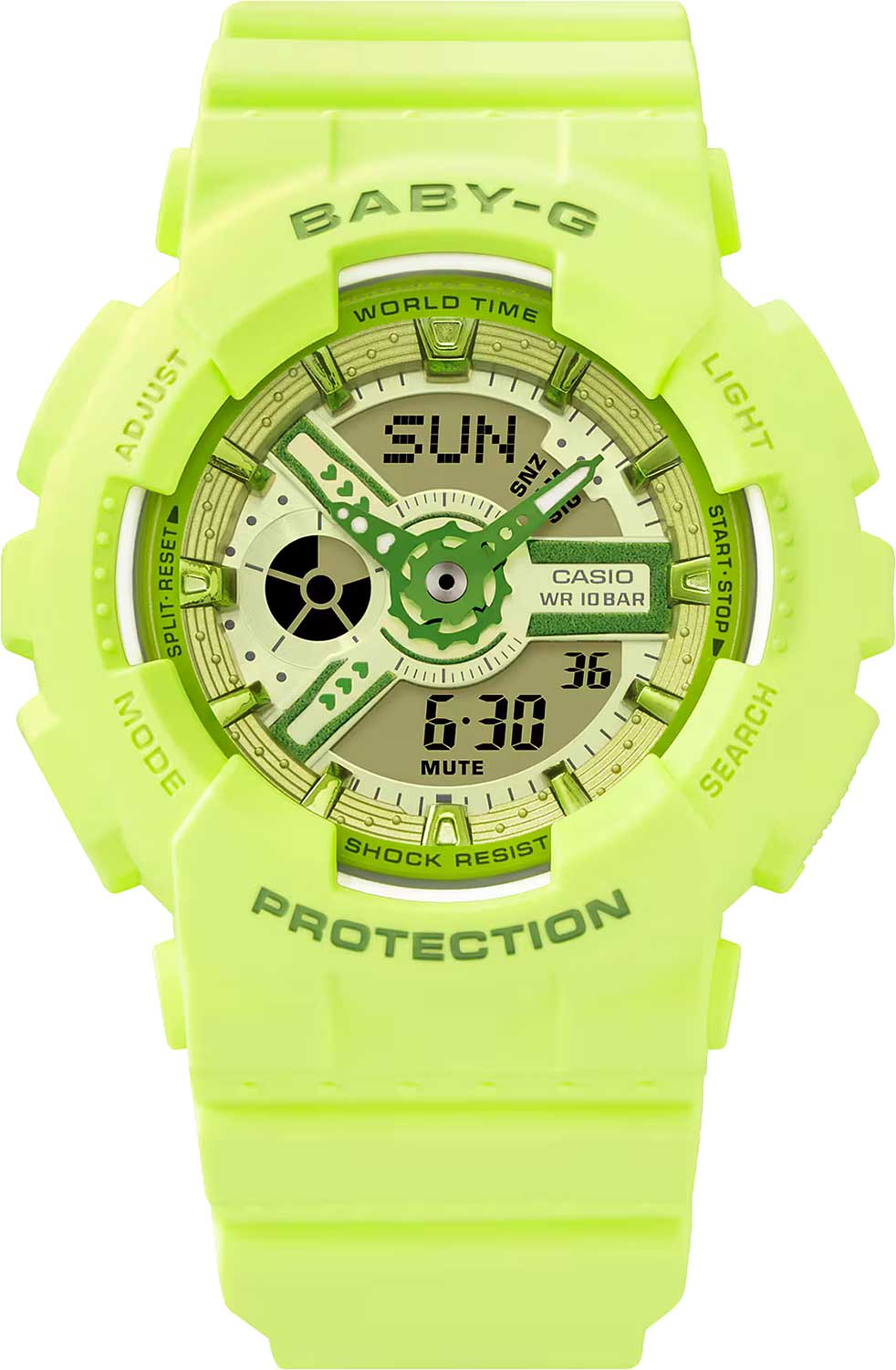 Японские наручные часы CASIO BABY-G BA-110YK-3A