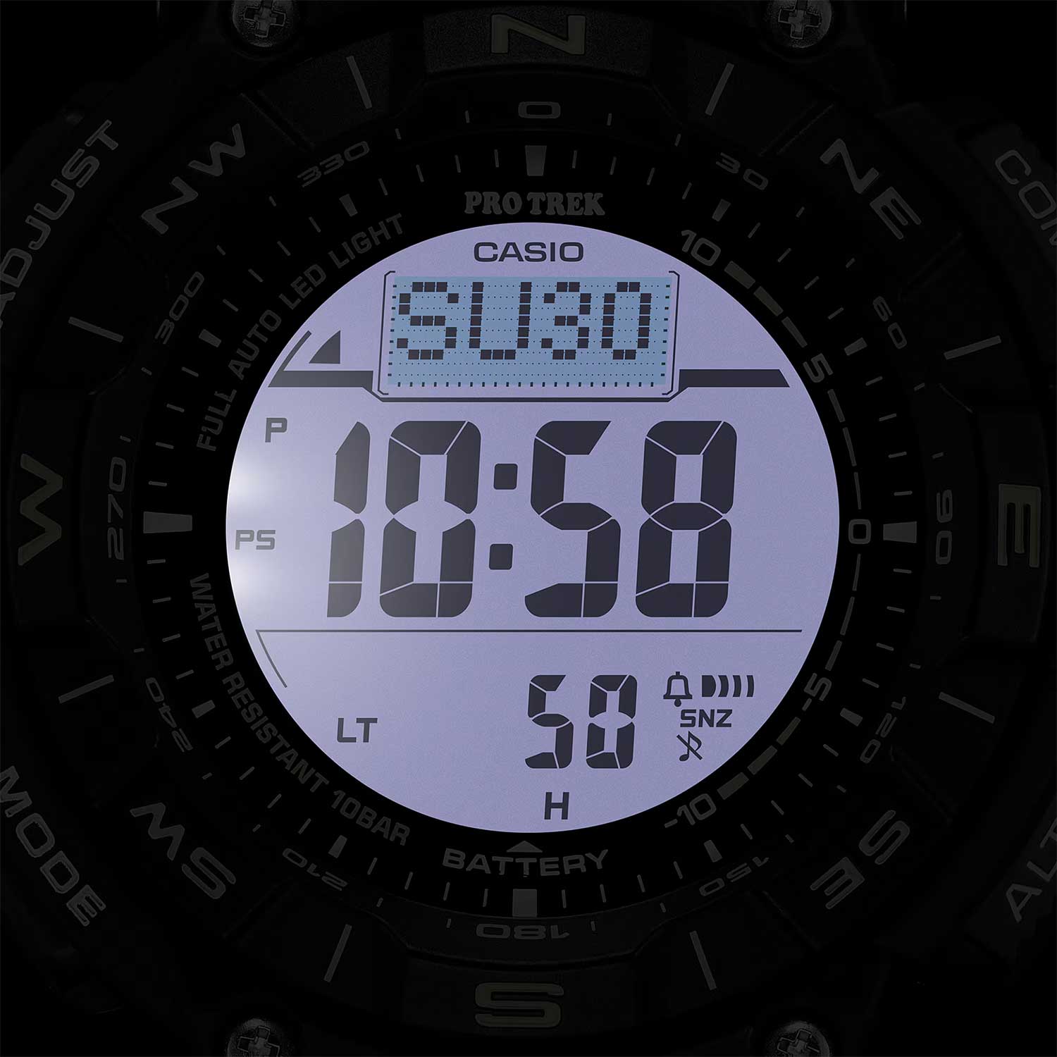 Японские наручные часы CASIO PRO TREK PRG-340SC-2