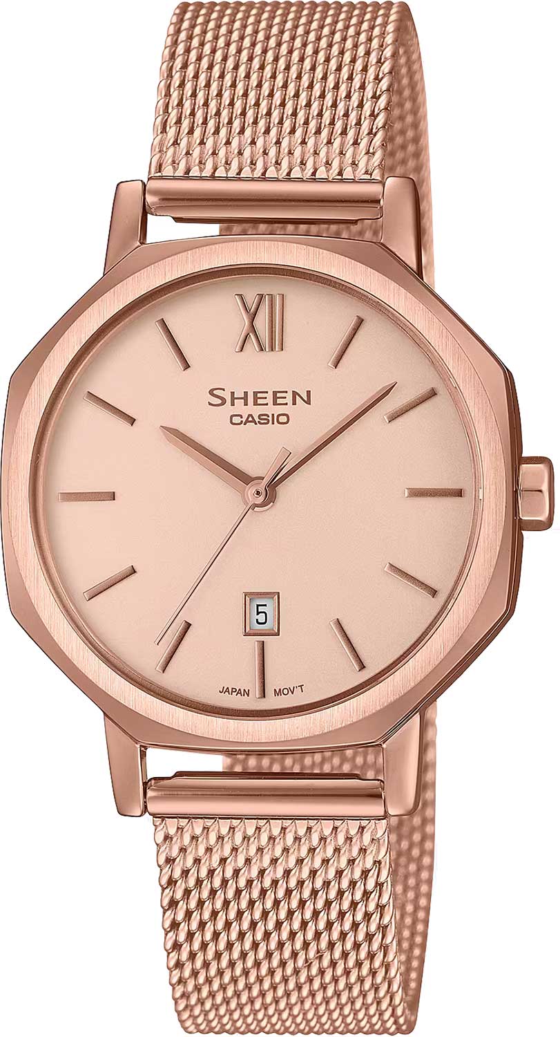 Японские наручные часы Casio Sheen SHE-4554PGM-4A