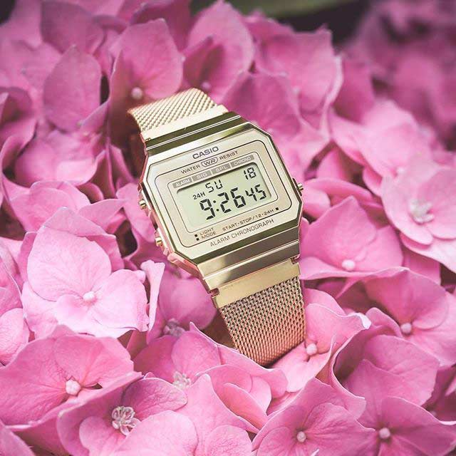 Японские наручные часы Casio Vintage A700WEMG-9AEF с хронографом