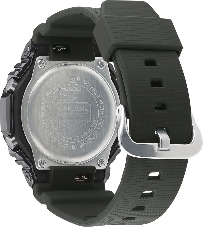 Японские наручные часы Casio G-SHOCK GM-2100B-3AER с хронографом