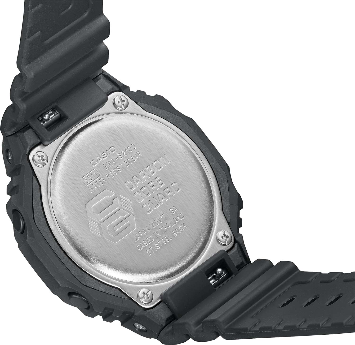 Японские наручные часы Casio G-SHOCK GMA-S2100-1AER с хронографом