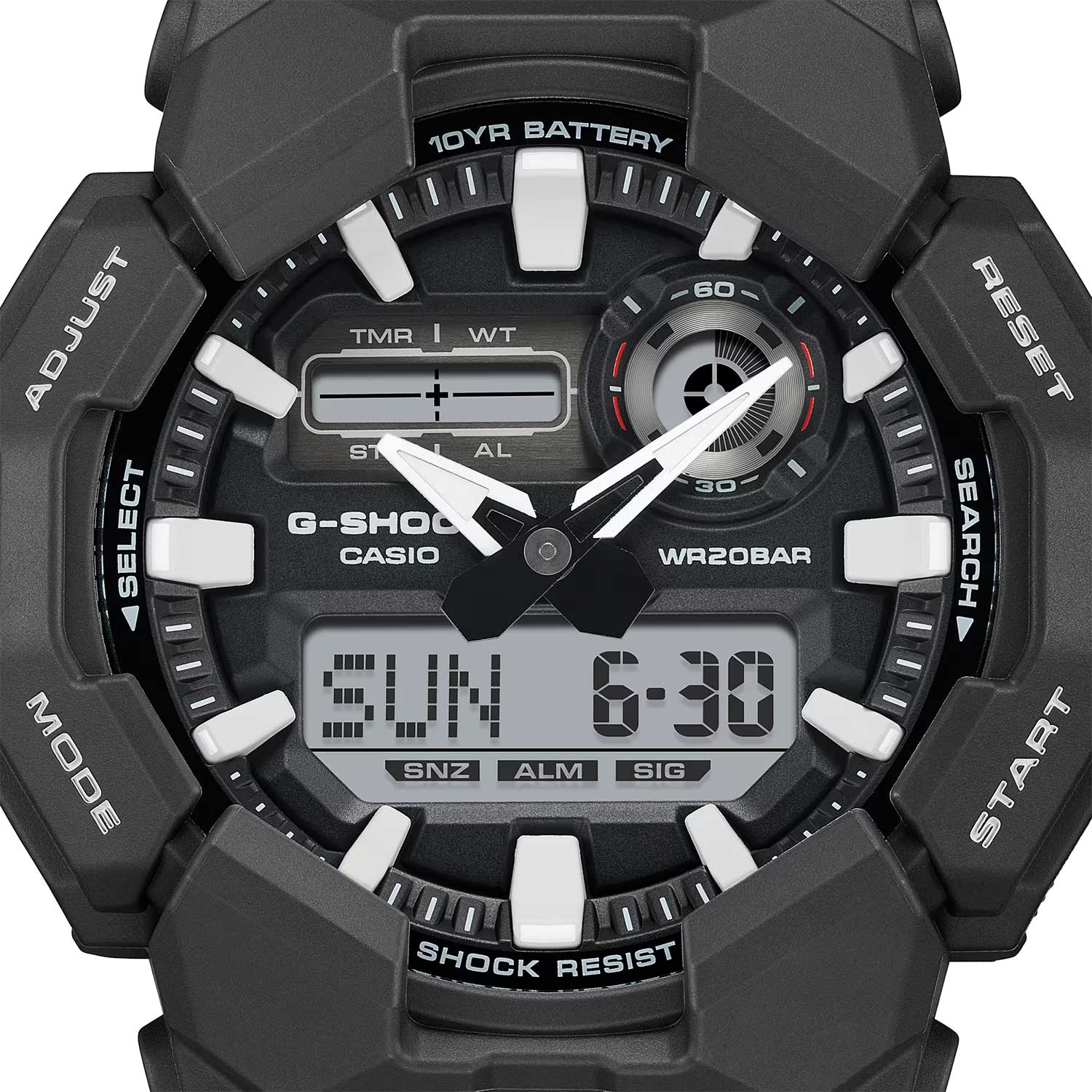 Японские наручные часы CASIO G-SHOCK GA-010-1A
