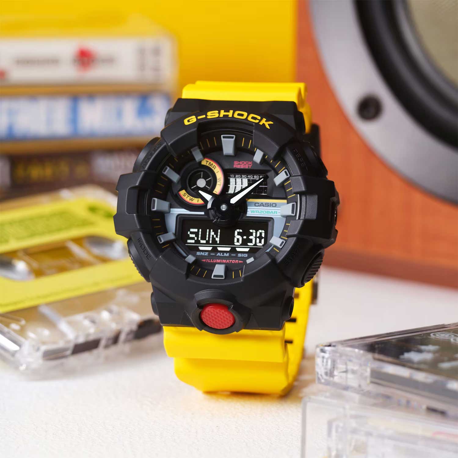 Японские наручные часы CASIO G-SHOCK GA-700MT-1A9