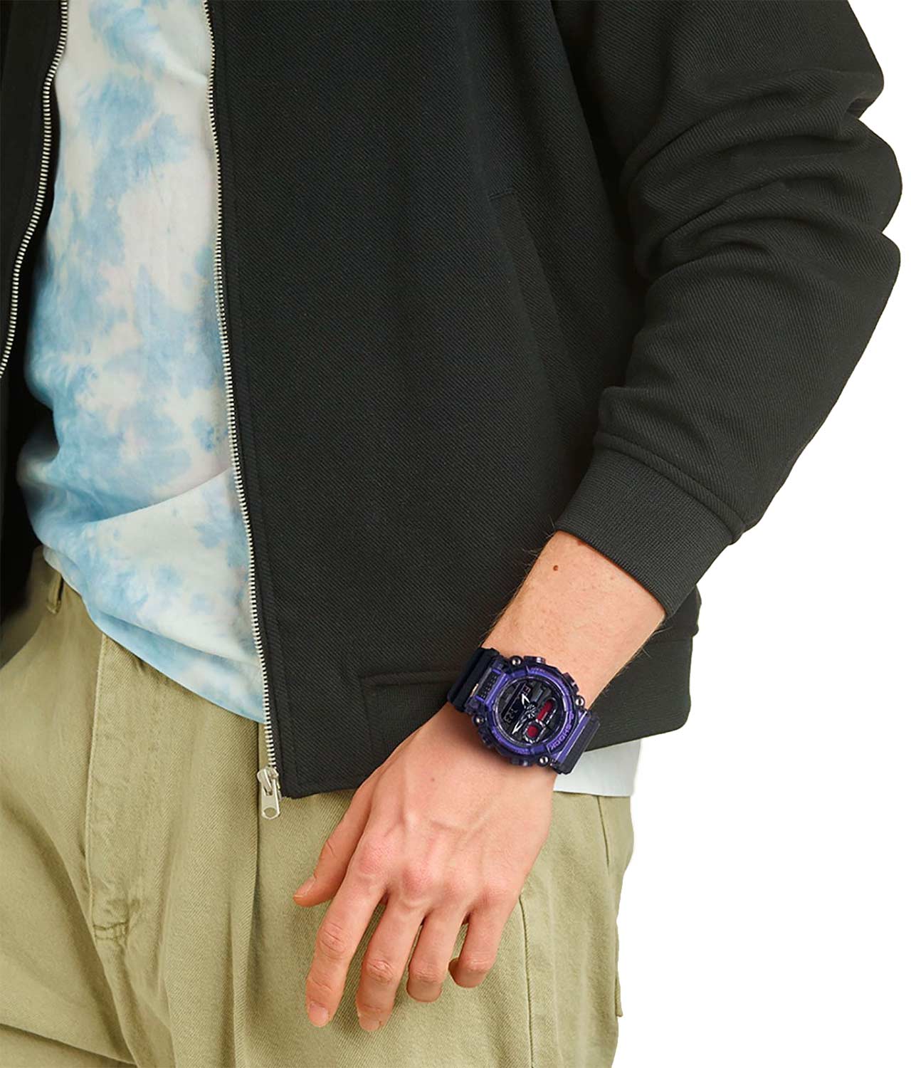 Японские наручные часы Casio G-SHOCK GA-900TS-6AER с хронографом