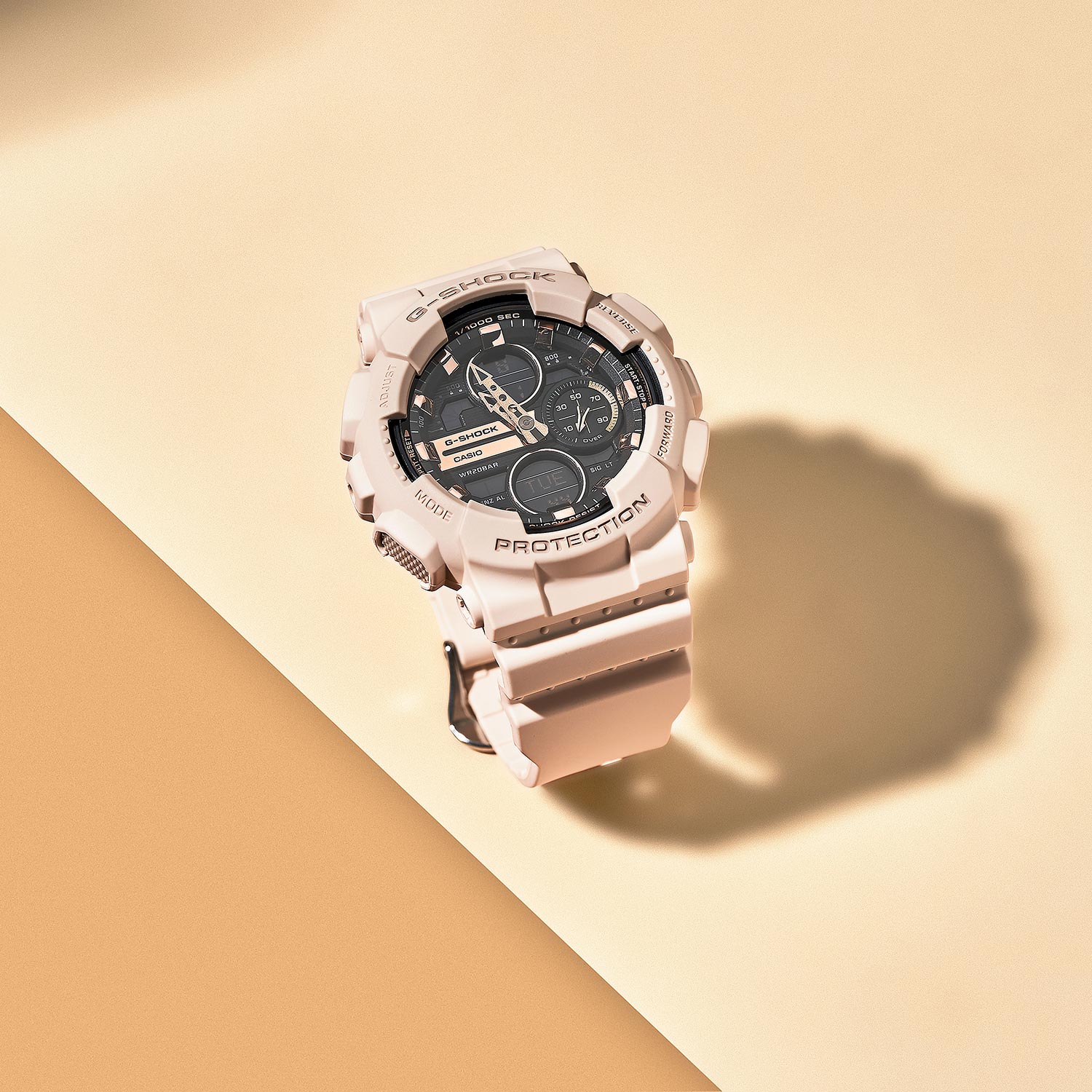 Японские наручные часы Casio G-SHOCK GMA-S140M-4AER с хронографом