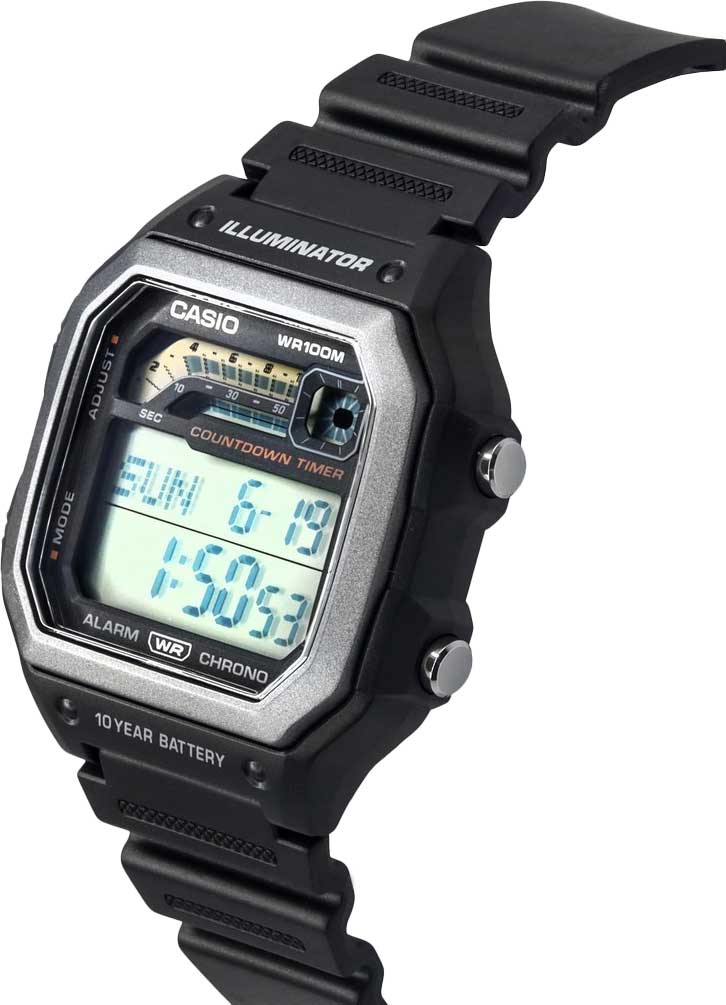 Японские наручные часы CASIO CASIO COLLECTION WS-1600H-1A