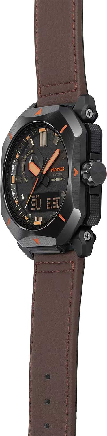 Японские наручные часы Casio Pro Trek PRW-6900YL-5ER с хронографом