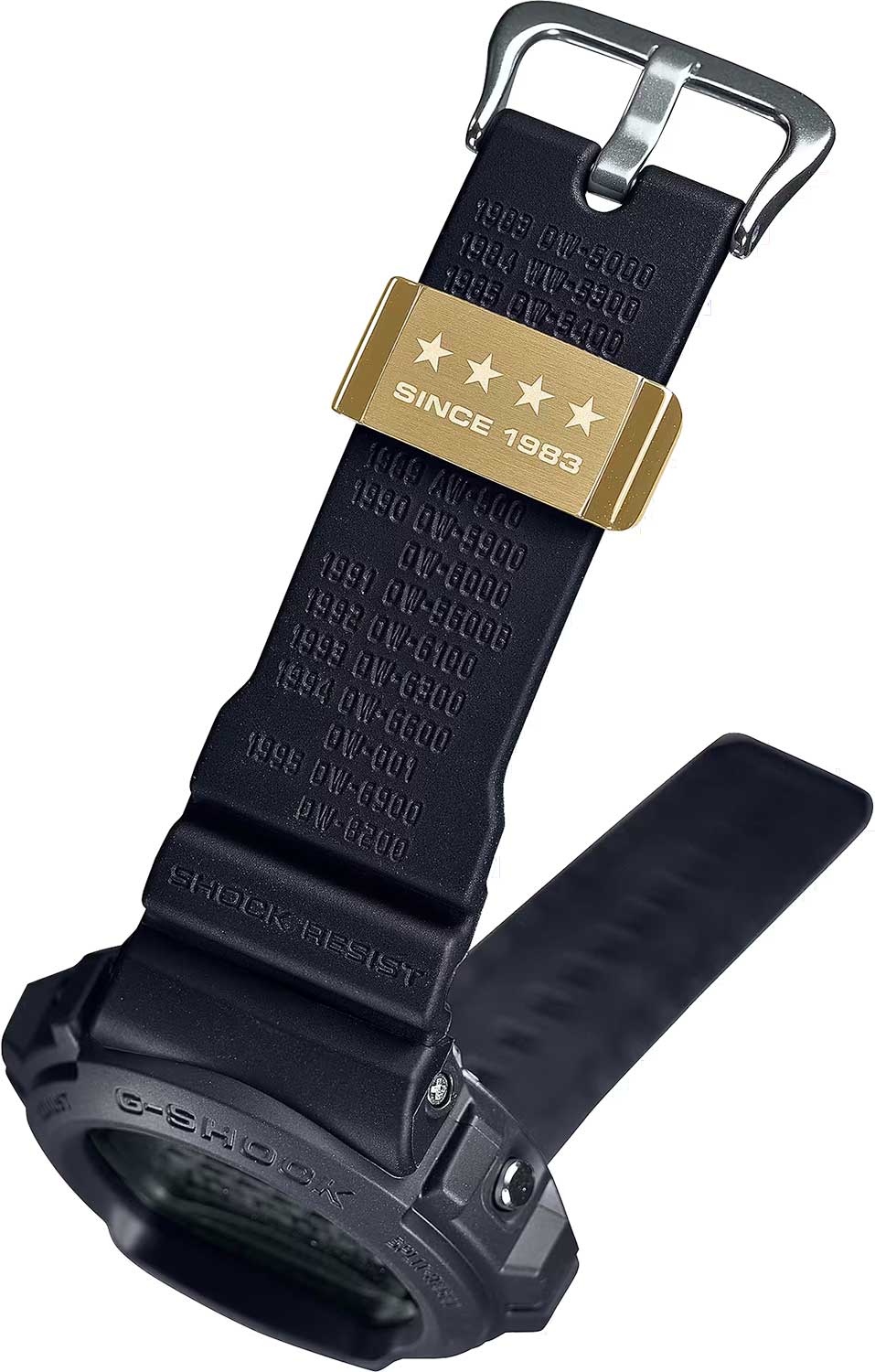 Японские наручные часы Casio G-SHOCK DW-6640RE-1 с хронографом