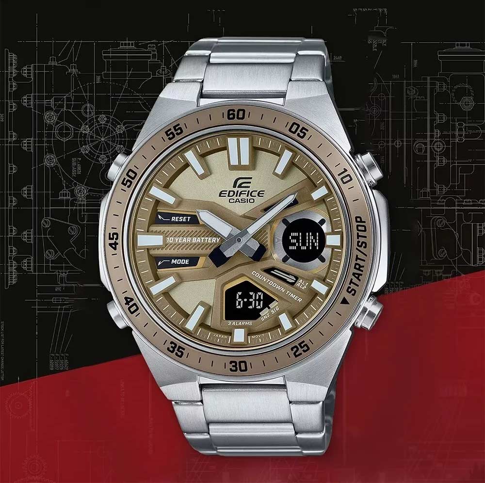 Японские наручные часы CASIO EDIFICE EFV-C110D-5A