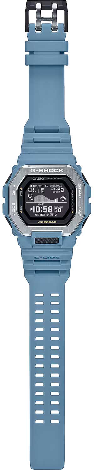 Японские наручные часы CASIO G-SHOCK GBX-100-2A