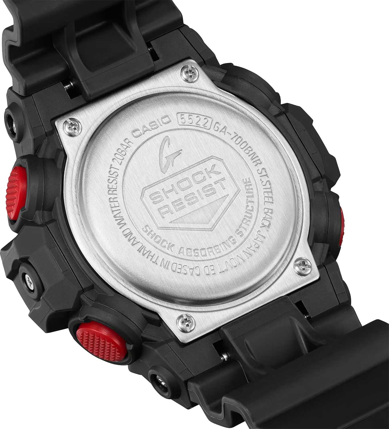 Японские наручные часы Casio G-SHOCK GA-700BNR-1A с хронографом