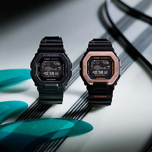 Японские спортивные наручные часы Casio G-SHOCK GBX-100NS-1ER с хронографом