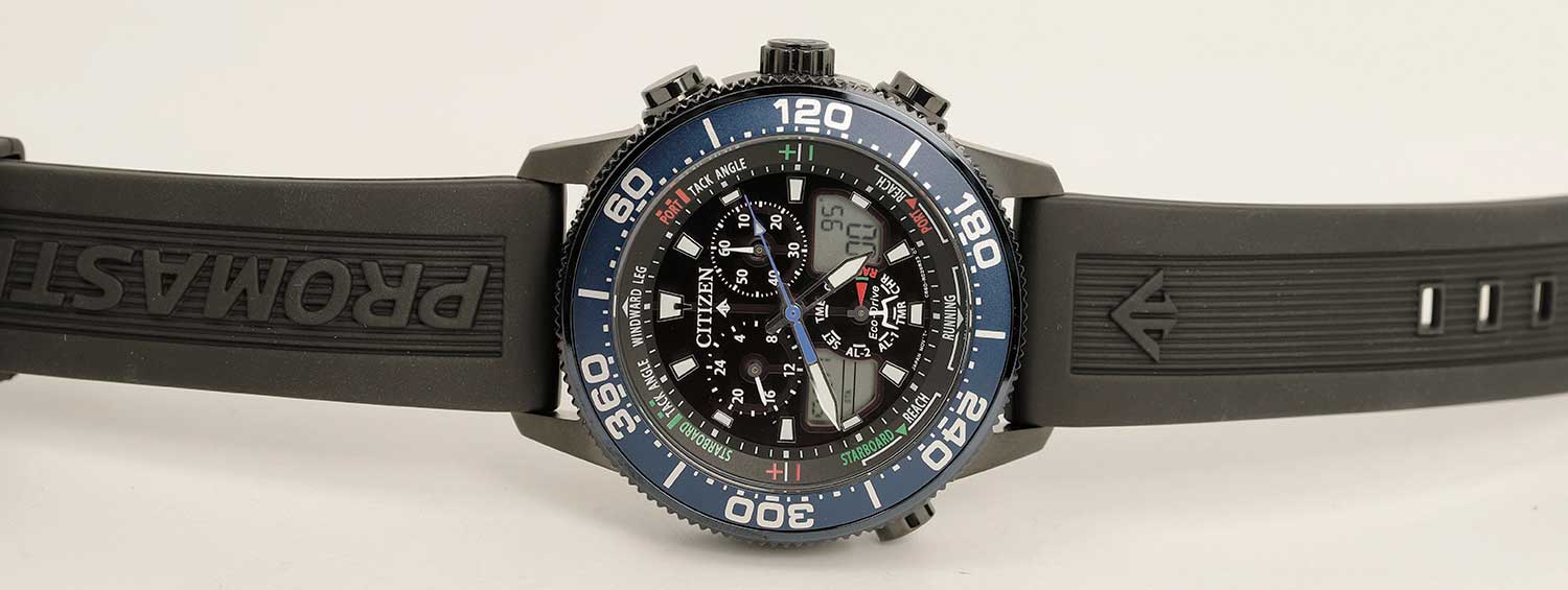 Японские наручные часы Citizen JR4065-09E с хронографом