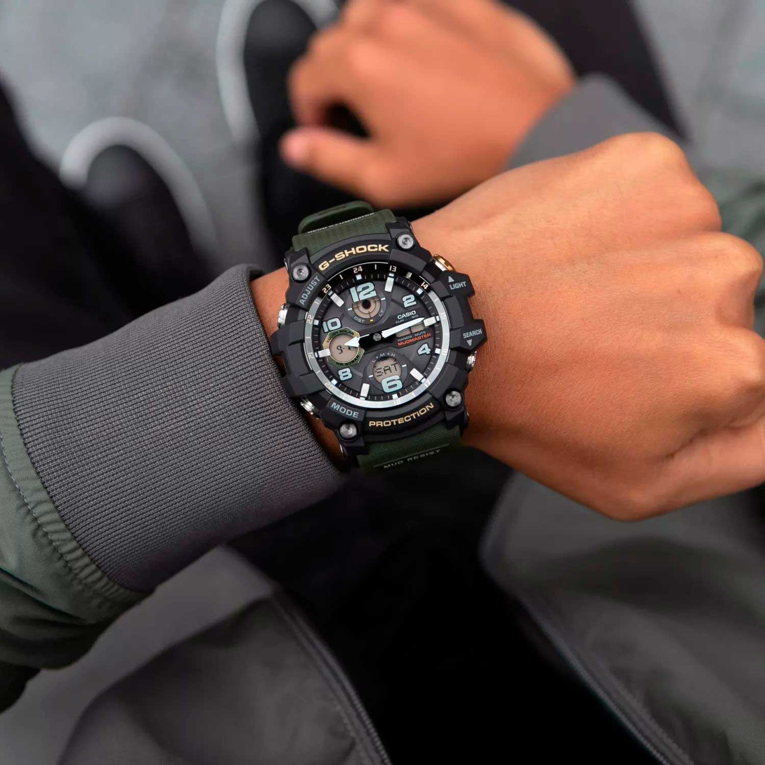 Японские наручные часы Casio G-SHOCK GWG-100-1A3 с хронографом