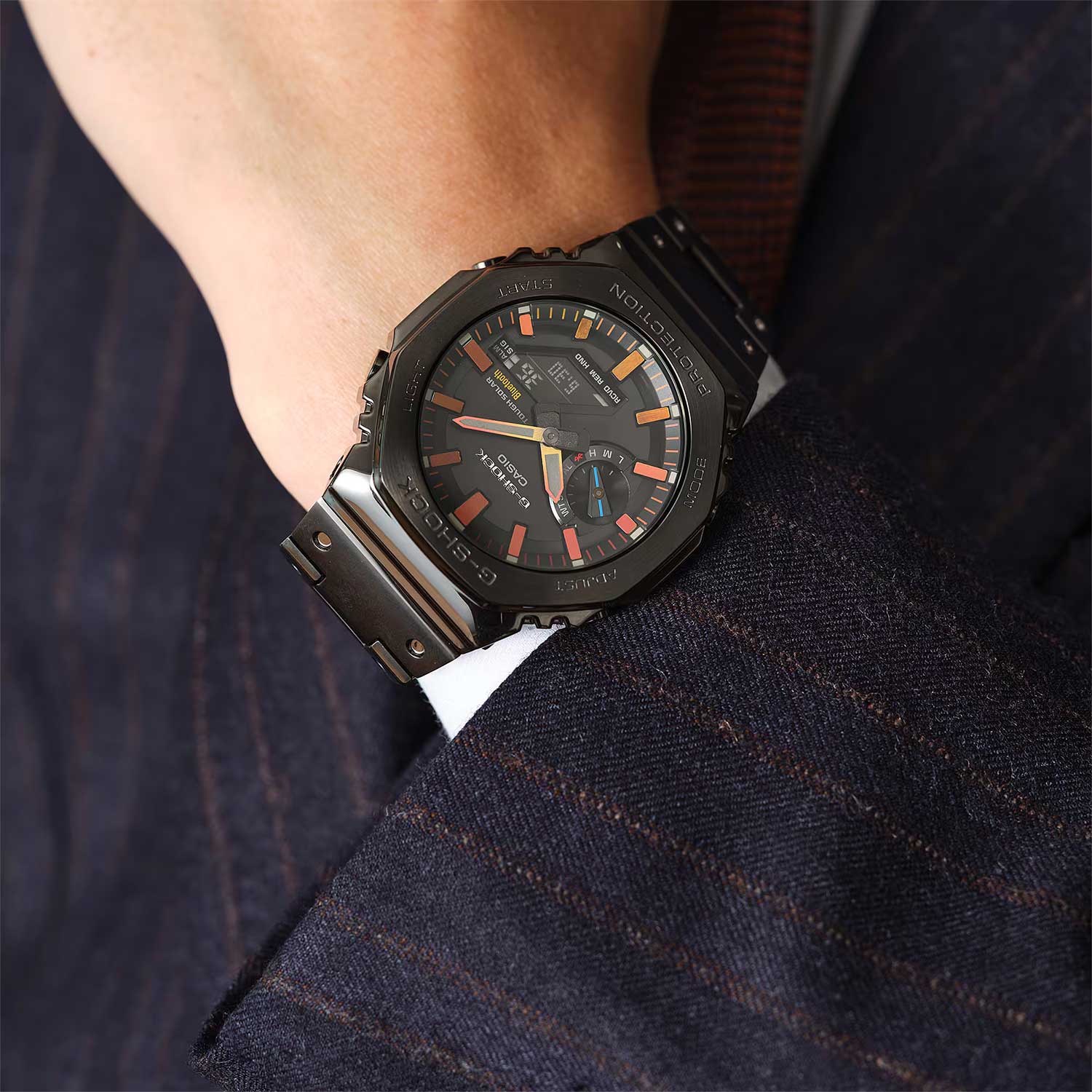 Японские наручные часы CASIO G-SHOCK GM-B2100BPC-1A