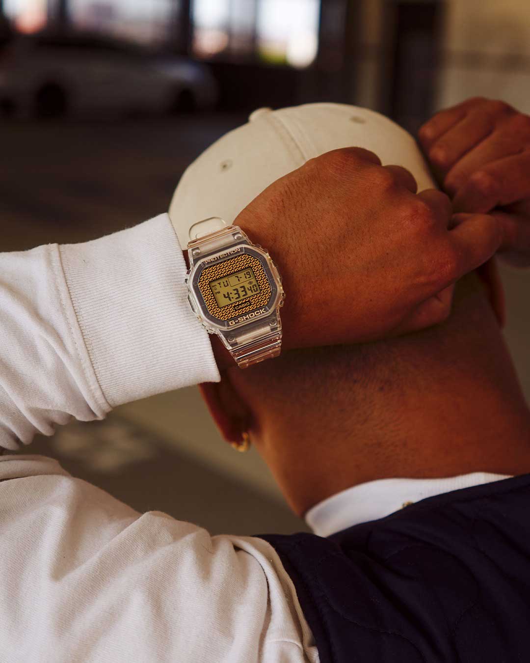 Японские наручные часы CASIO G-SHOCK DWE-5600HG-1