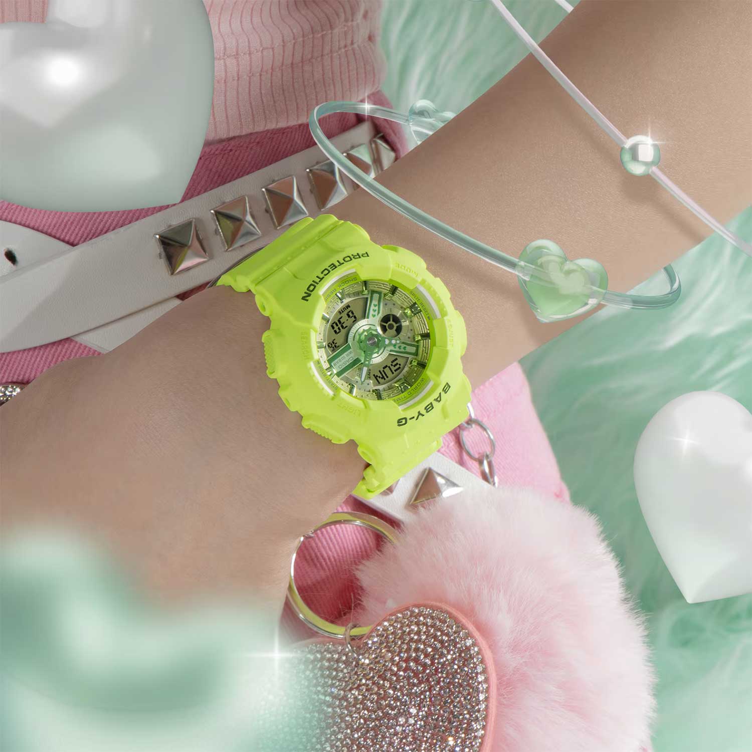 Японские наручные часы CASIO BABY-G BA-110YK-3A