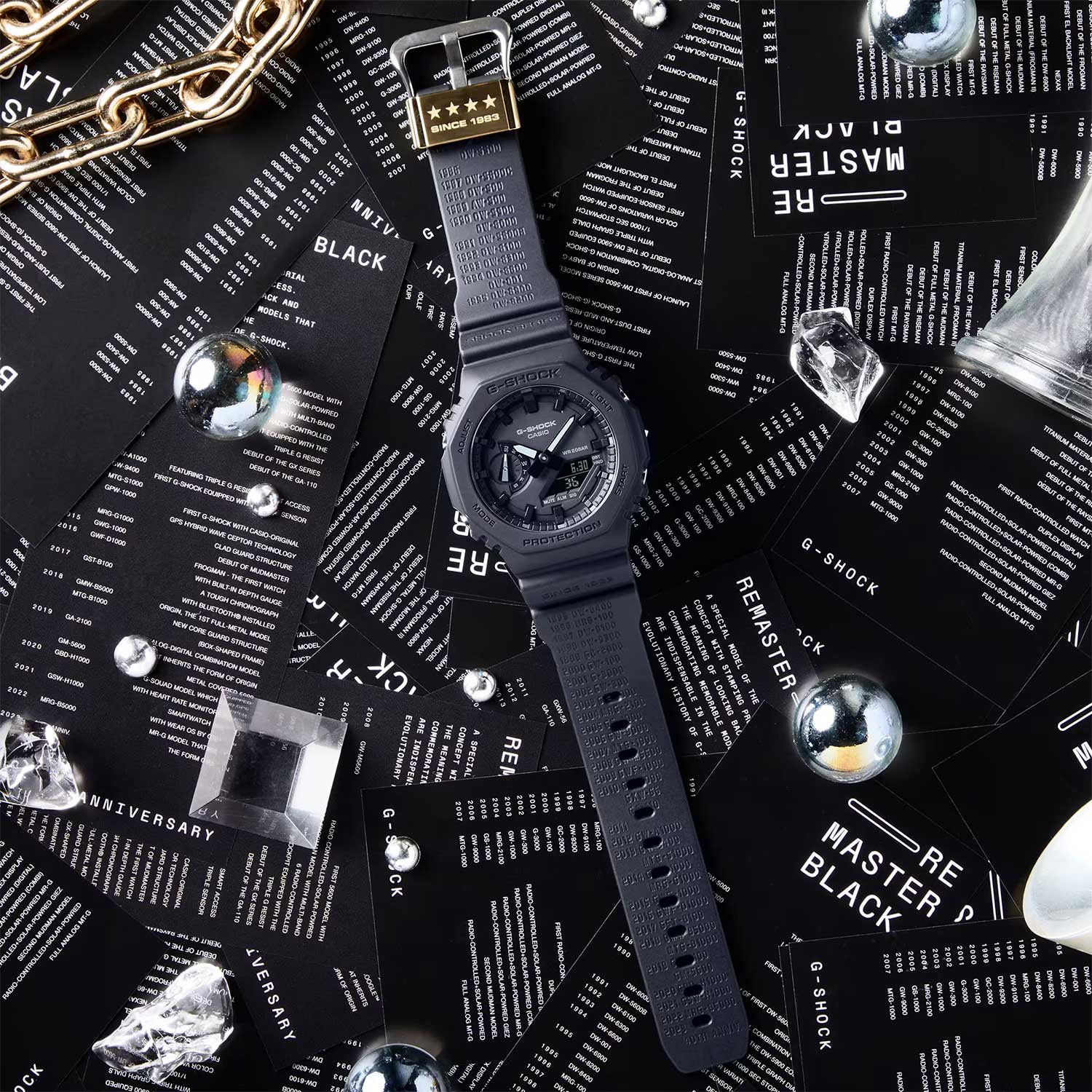 Японские наручные часы CASIO G-SHOCK GA-2140RE-1A