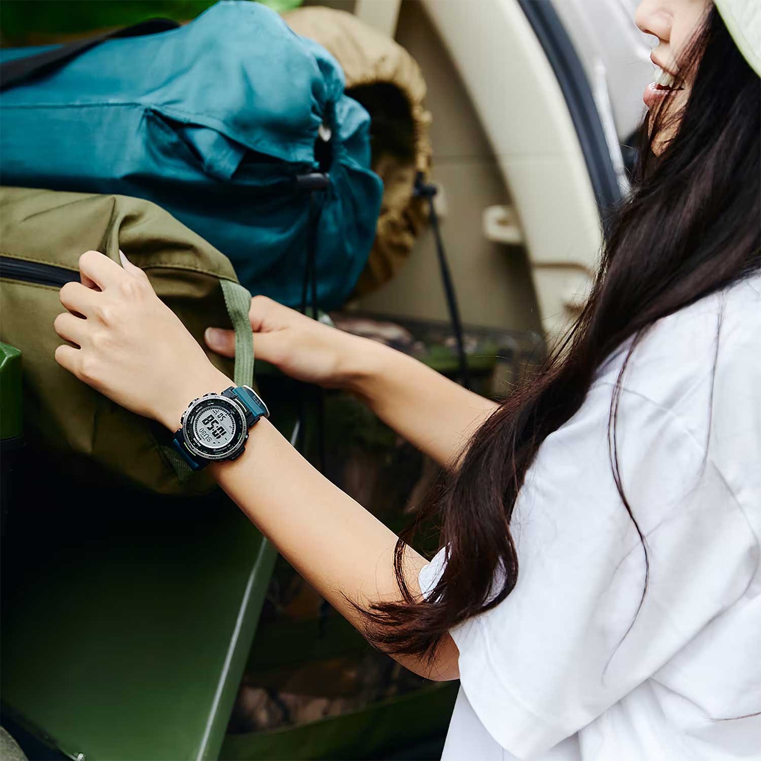 Японские наручные часы CASIO PRO TREK PRW-35Y-3