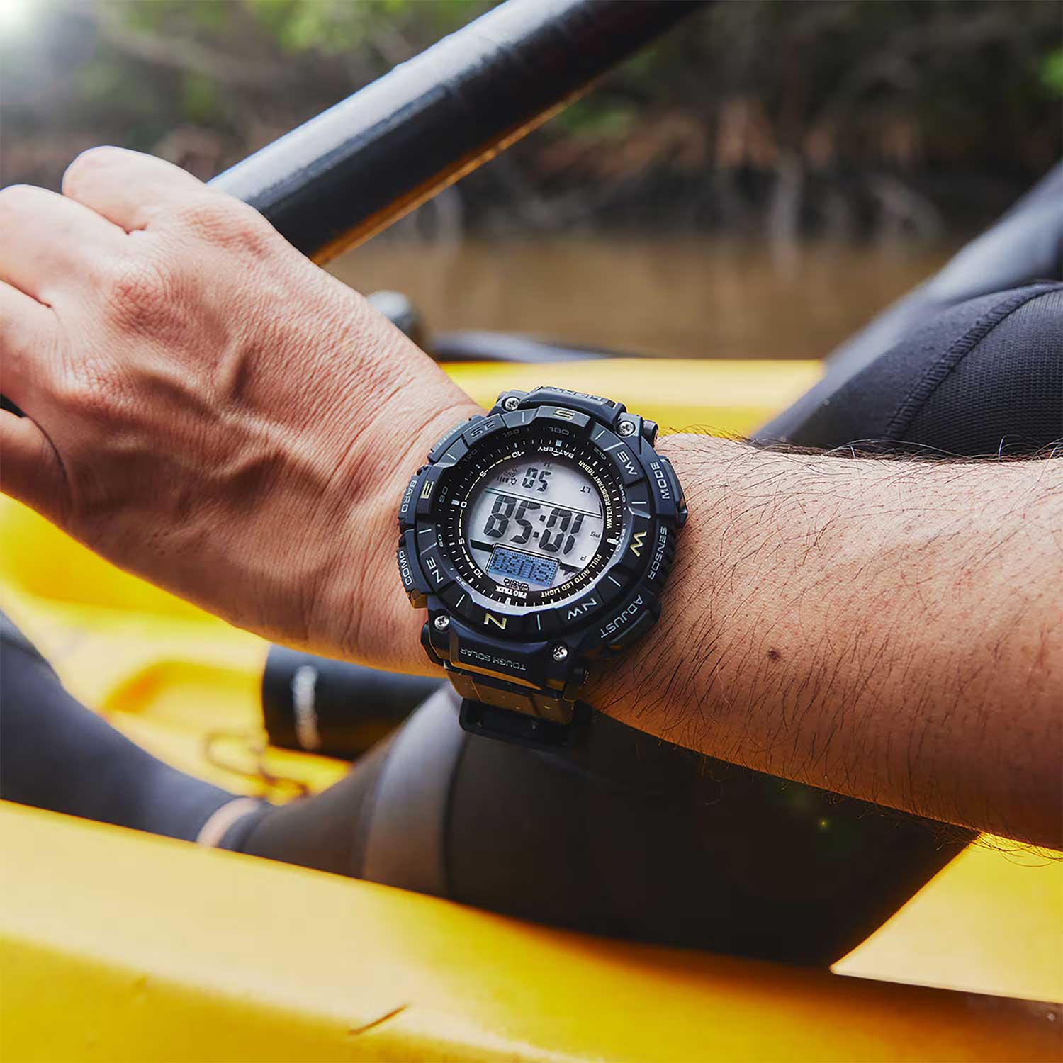 Японские наручные часы CASIO PRO TREK PRG-340SC-2