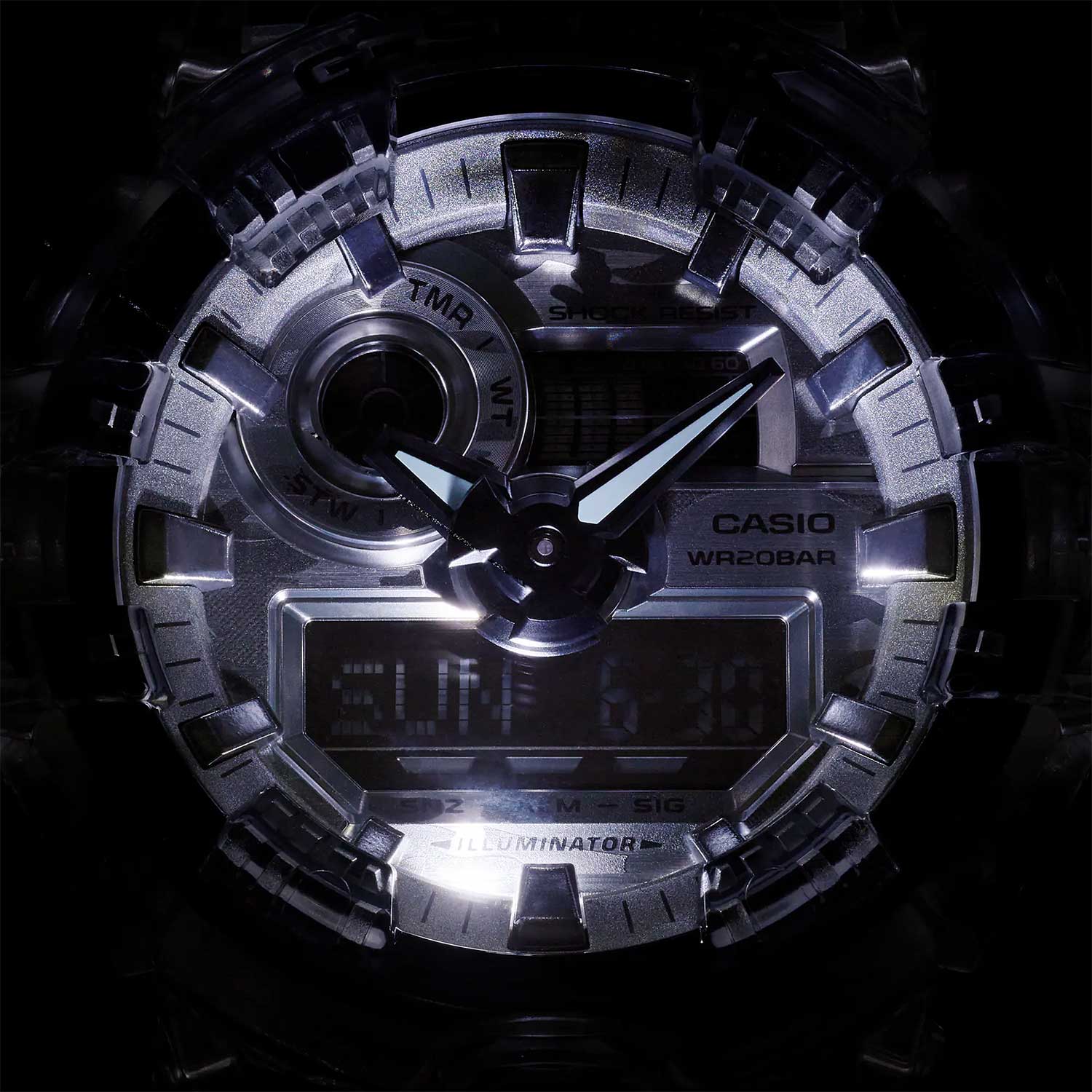 Японские наручные часы CASIO G-SHOCK GA-700SKC-1A