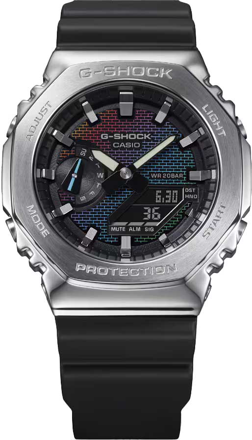 Японские наручные часы CASIO G-SHOCK GM-2100RW-1A